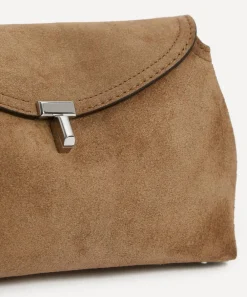 Toteme Bags^T-Lock Suede Clutch Bag