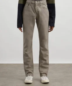 Paige Jeans^Transcend Federal Slim Straight Jeans in Silver Pearl