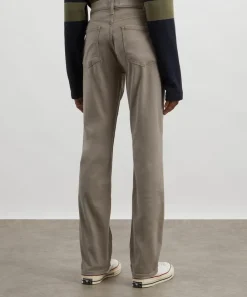 Paige Jeans^Transcend Federal Slim Straight Jeans in Silver Pearl