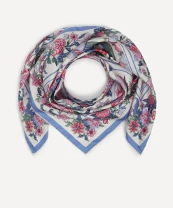 Liberty Scarves^Tree of Life 90 x 90 Silk Scarf