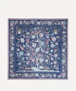 Liberty Scarves^Tree of Life 90 x 90 Silk Scarf