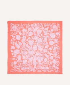 Liberty Scarves^Tree Of Life Meadow 140x140 Wool-Silk Scarf