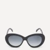 Celine Sunglasses & Glasses^Triomphe Black Acetate Butterfly Sunglasses