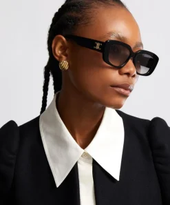 Celine Sunglasses & Glasses^Triomphe Chunky Rectangular Sunglasses