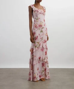 Reformation Dresses^Tripoli Chrysanthemum Maxi-Dress