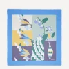 Liberty Scarves^Tropical Floral 135X135 Modal-Cashmere Scarf