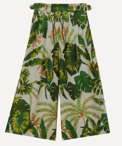FARM Rio Trousers & Shorts^Tropical Forest Off-White Trousers