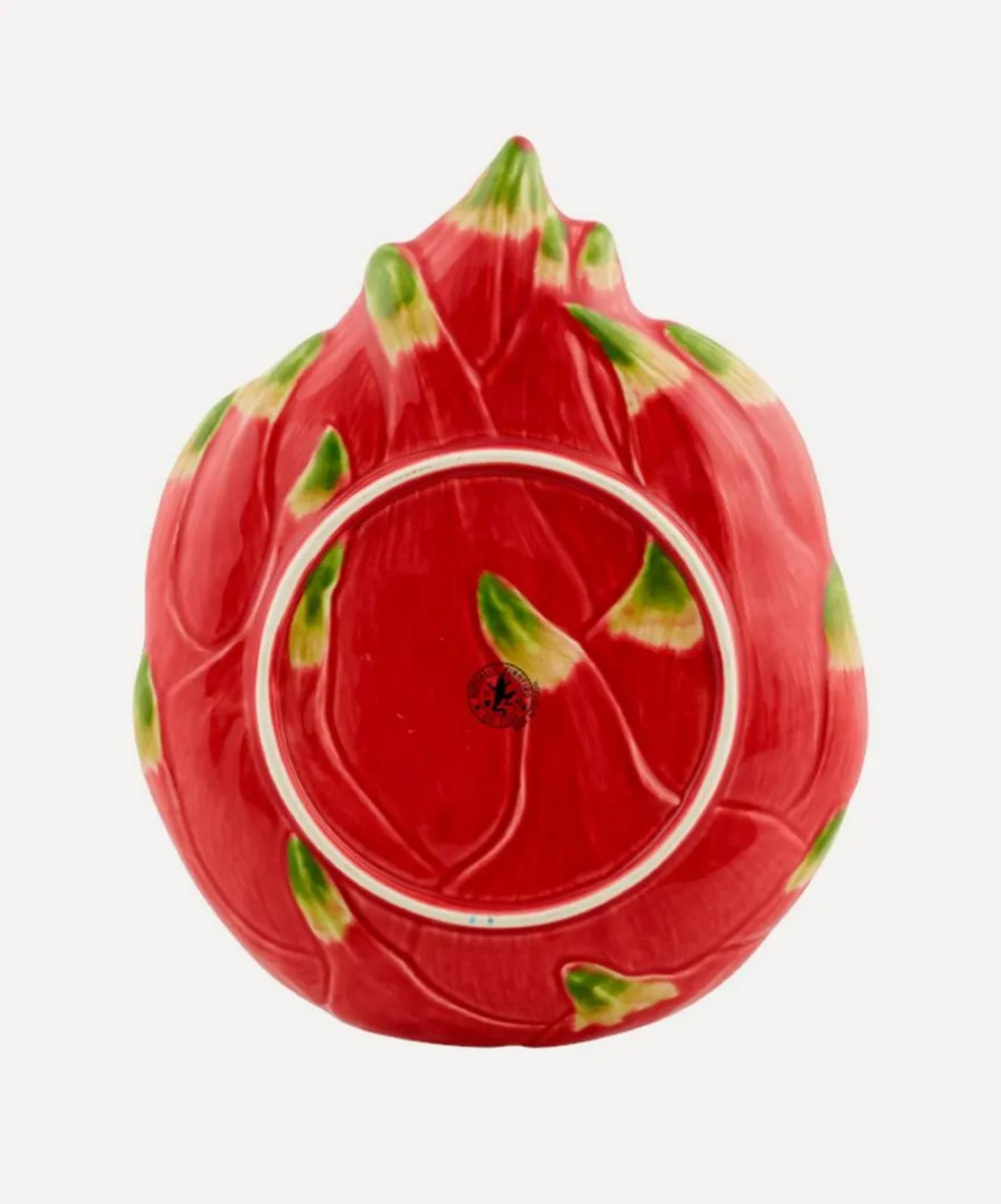 Bordallo Pinheiro Tableware^Tropical Fruits Pitaya Dessert Plate