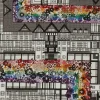 Liberty Fabrics Classic Tana Lawn|Tana Lawn™ Cotton^Tudor Belle Rainbow Tana Lawn™ Cotton