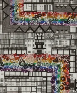 Liberty Fabrics Classic Tana Lawn|Tana Lawn™ Cotton^Tudor Belle Rainbow Tana Lawn™ Cotton