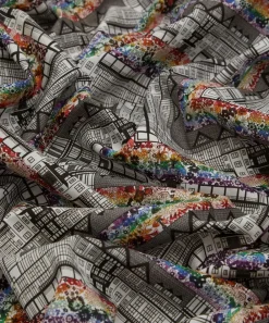 Liberty Fabrics Classic Tana Lawn|Tana Lawn™ Cotton^Tudor Belle Rainbow Tana Lawn™ Cotton