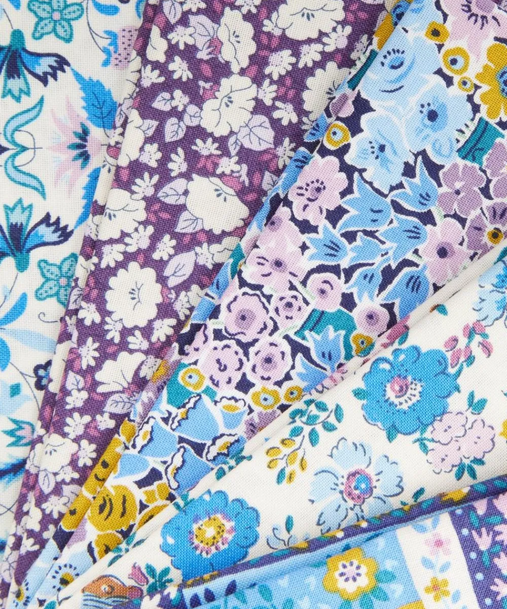 Liberty Fabrics Cotton For Quilting^Tudor Celebration Lasenby Cotton Fat Quarter Bundle