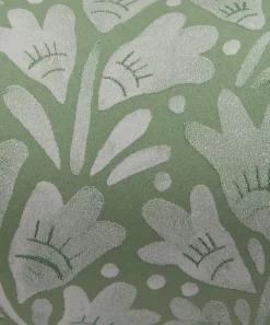 Liberty Interiors Wallpaper^Tudor Poppy in Fern