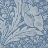 Liberty Interiors Wallpaper^Tudor Poppy in Lapis