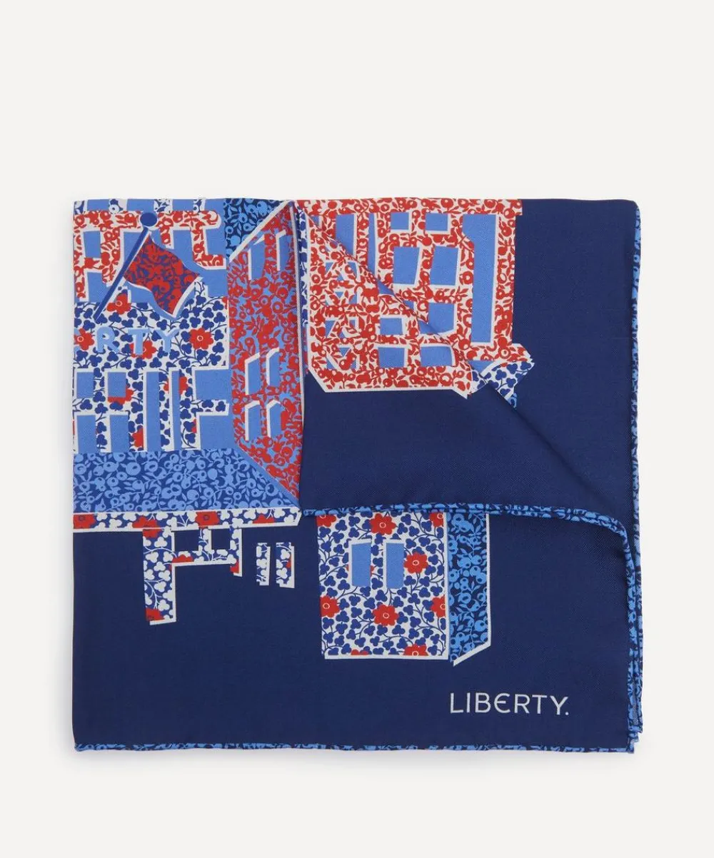 Liberty Pocket Squares^Tudor Silk Pocket Square