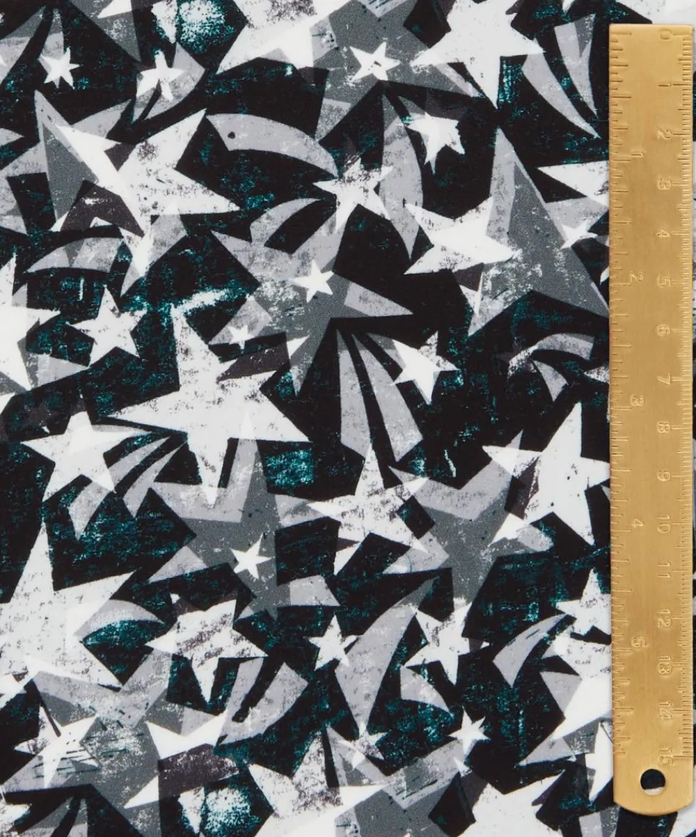 Liberty Fabrics Crepe De Chine^Tudor Star Crepe de Chine