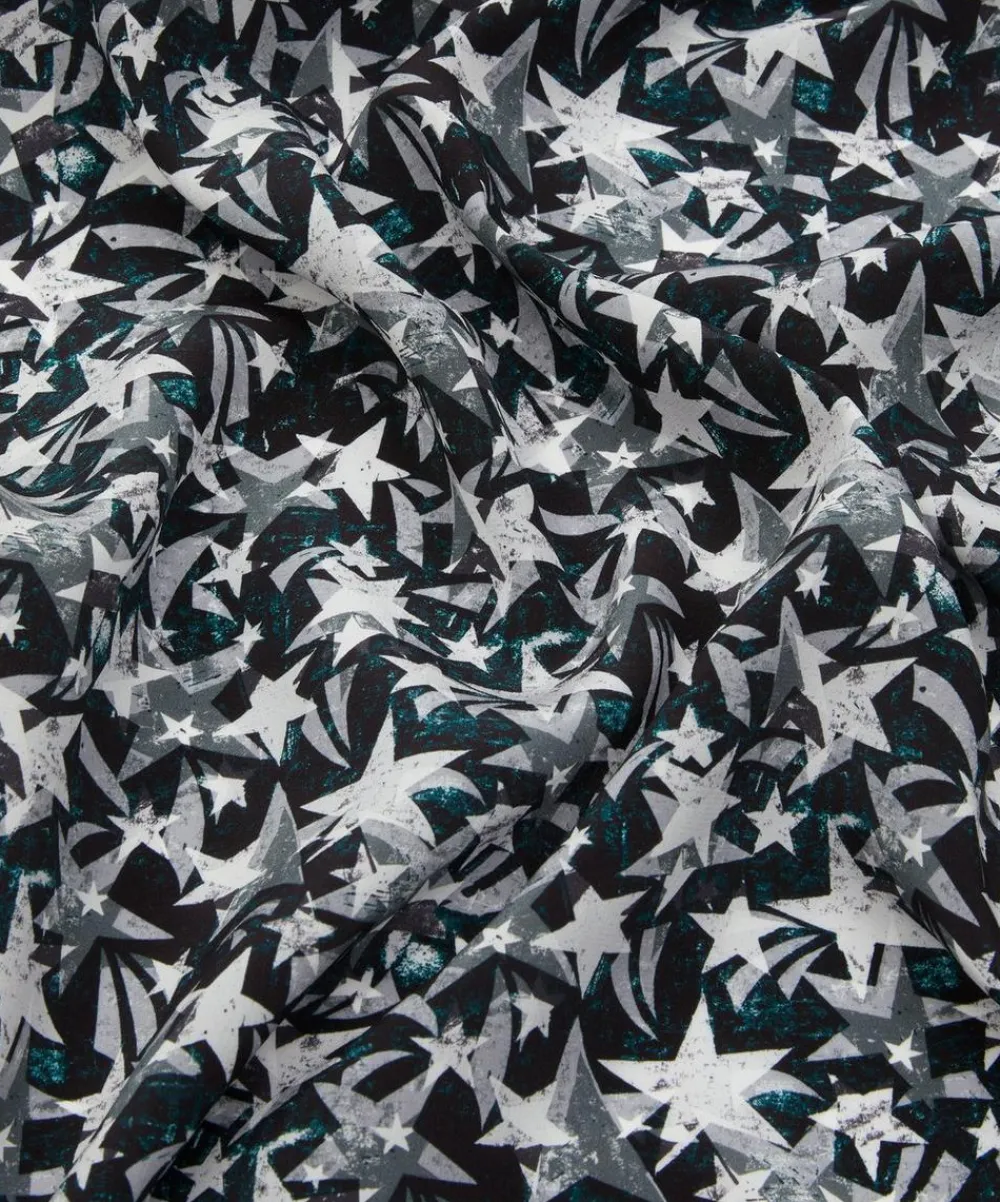 Liberty Fabrics Crepe De Chine^Tudor Star Crepe de Chine
