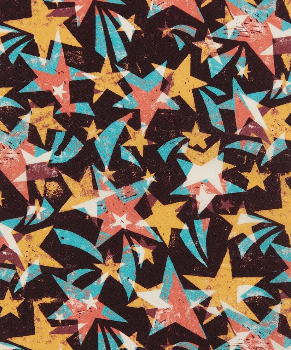 Liberty Fabrics Crepe De Chine^Tudor Star Crepe de Chine