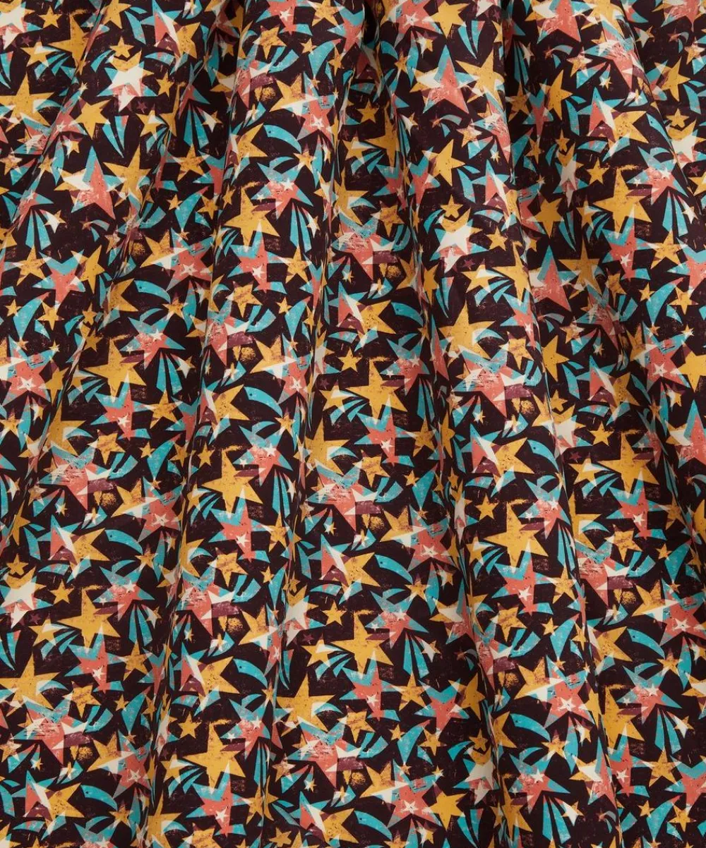 Liberty Fabrics Crepe De Chine^Tudor Star Crepe de Chine