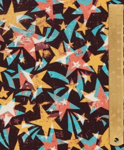 Liberty Fabrics Crepe De Chine^Tudor Star Crepe de Chine