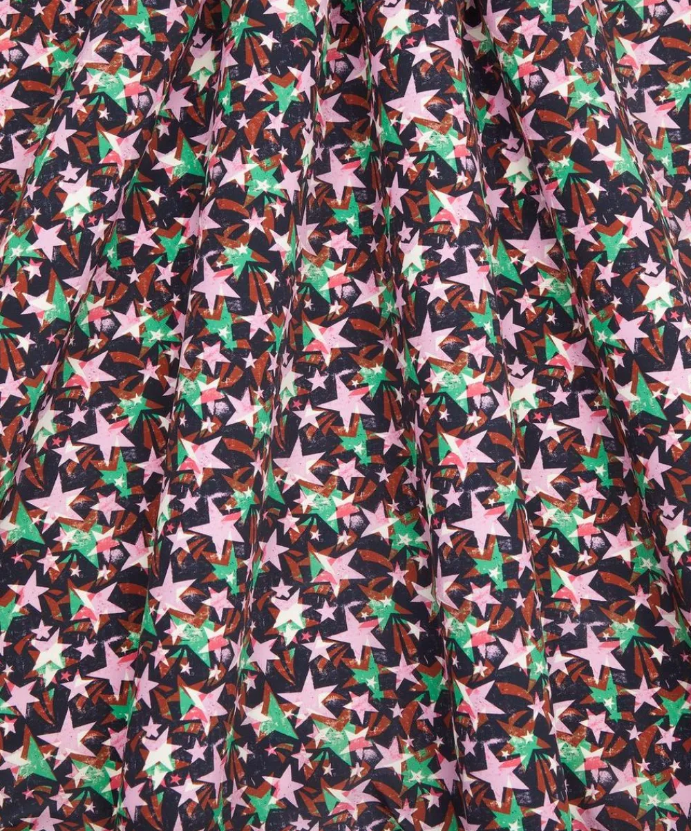 Liberty Fabrics Crepe De Chine^Tudor Star Crepe de Chine