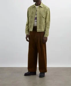 STORY mfg. Coats & Jackets^Tuesday Moss Check Heirloom Jacket