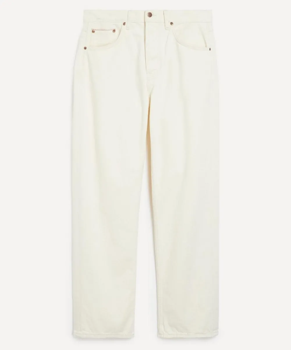 Nudie Jeans Jeans^Tuff Tony Ivory Selvedge Wide-Leg Jeans