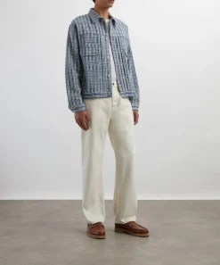 Nudie Jeans Jeans^Tuff Tony Ivory Selvedge Wide-Leg Jeans