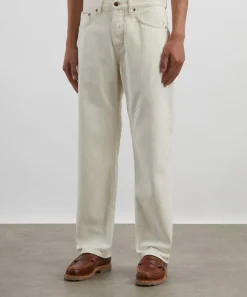 Nudie Jeans Jeans^Tuff Tony Ivory Selvedge Wide-Leg Jeans