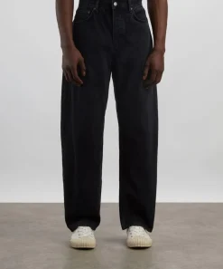 Nudie Jeans Jeans^Tuff Tony Loose-Fit Jeans in Vintage Black