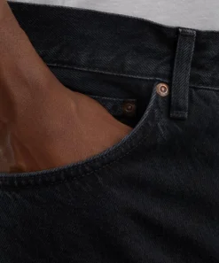 Nudie Jeans Jeans^Tuff Tony Loose-Fit Jeans in Vintage Black
