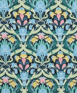 Liberty Crepe De Chine^Tulip Flourish Crepe de Chine