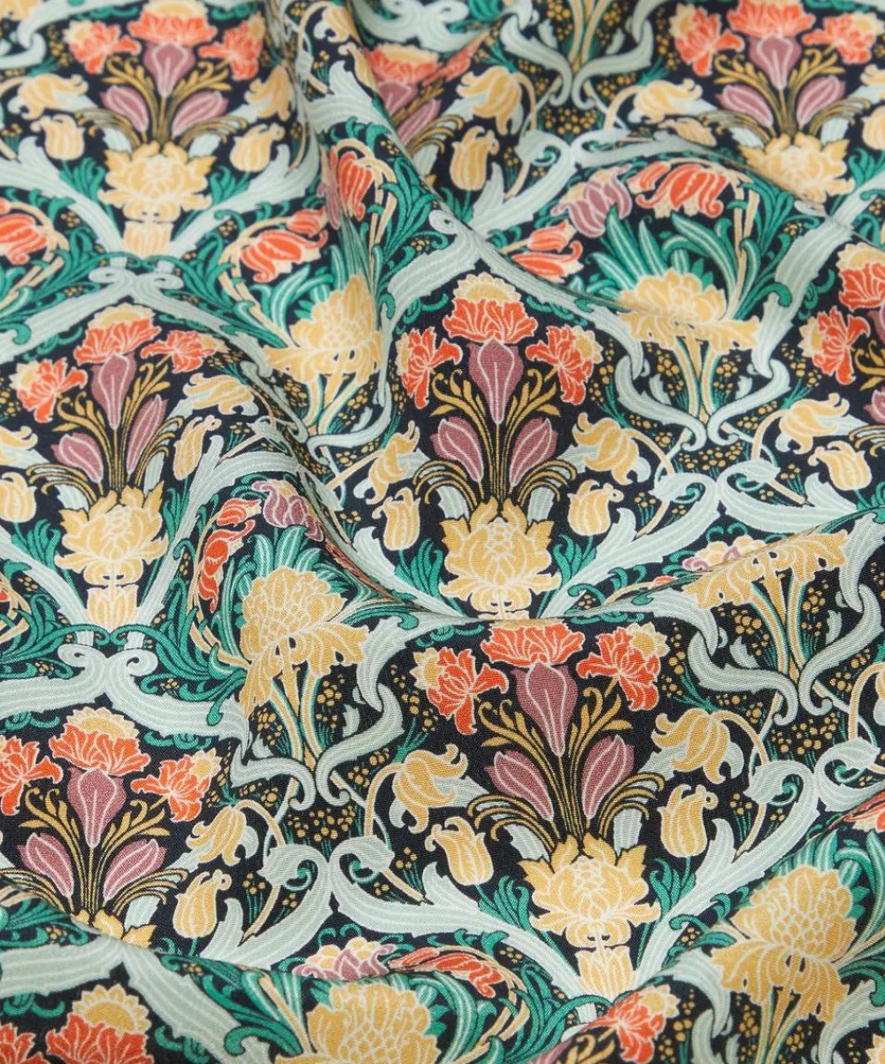 Liberty Crepe De Chine^Tulip Flourish Crepe de Chine