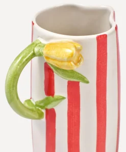 Damson Madder Glass & Drinksware|Kitchen^Tulip Stripe Jug