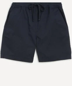 Universal Works Shorts^Twill Navy Beach Shorts