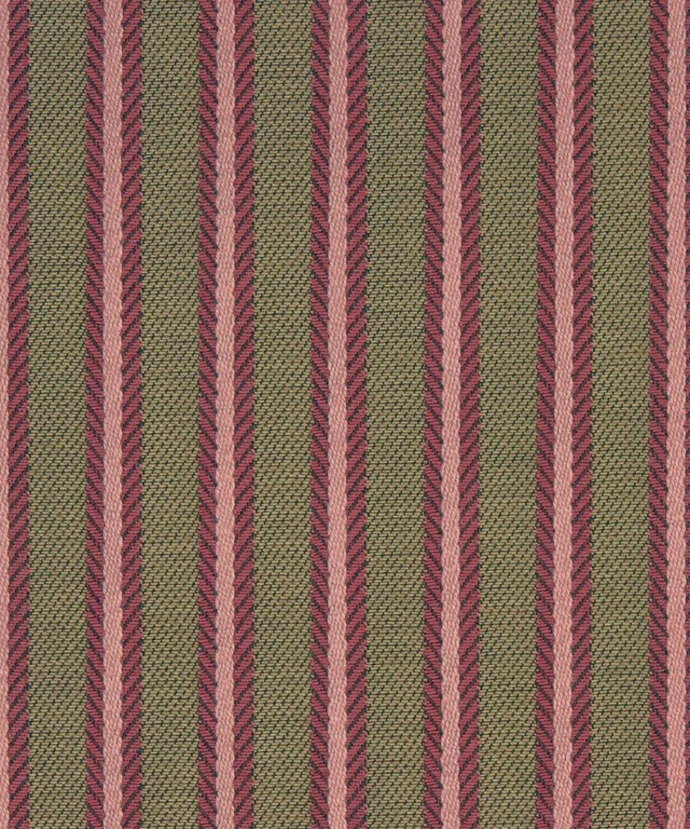 Liberty Interiors Furnishing Fabrics|Furnishing Fabrics^Twill Stripe in Lacquer