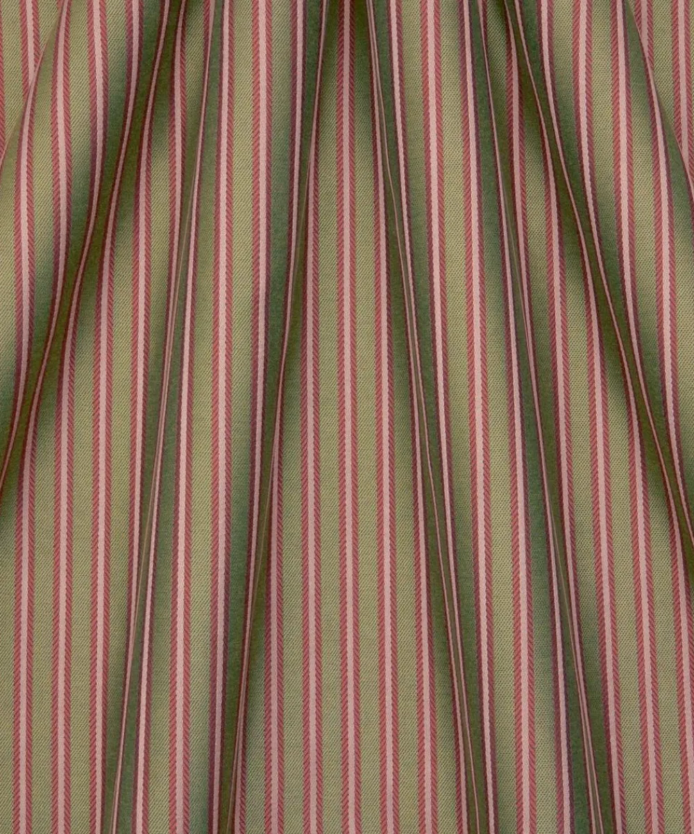 Liberty Interiors Furnishing Fabrics|Furnishing Fabrics^Twill Stripe in Lacquer
