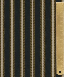 Liberty Interiors Furnishing Fabrics^Twill Stripe in Quartz