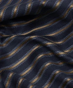 Liberty Interiors Furnishing Fabrics^Twill Stripe in Spinel