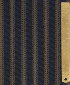 Liberty Interiors Furnishing Fabrics^Twill Stripe in Spinel