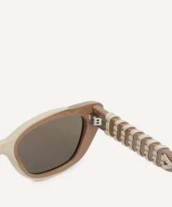 Fendi Sunglasses & Glasses^Two-Tone Cat-Eye Acetate Sunglasses
