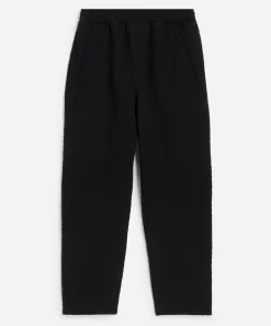 Wax London Trousers^Tyne Black Floral Diamond Cotton Trousers