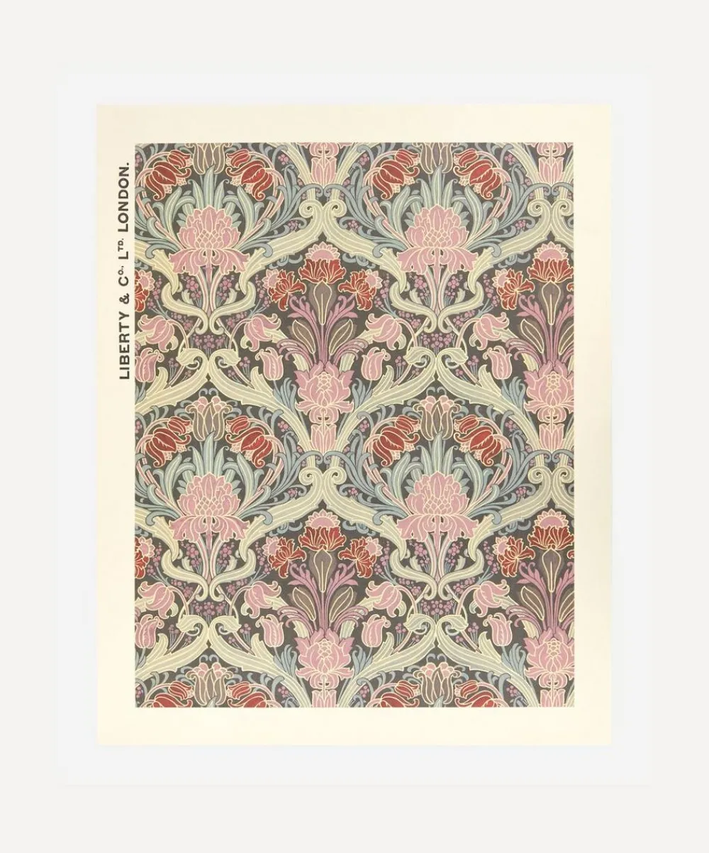 Liberty Wall Art|Living Room^Unframed Flourish Archive Art Print