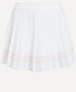 Sporty & Rich Skirts^Vendome Script Pleated Skirt
