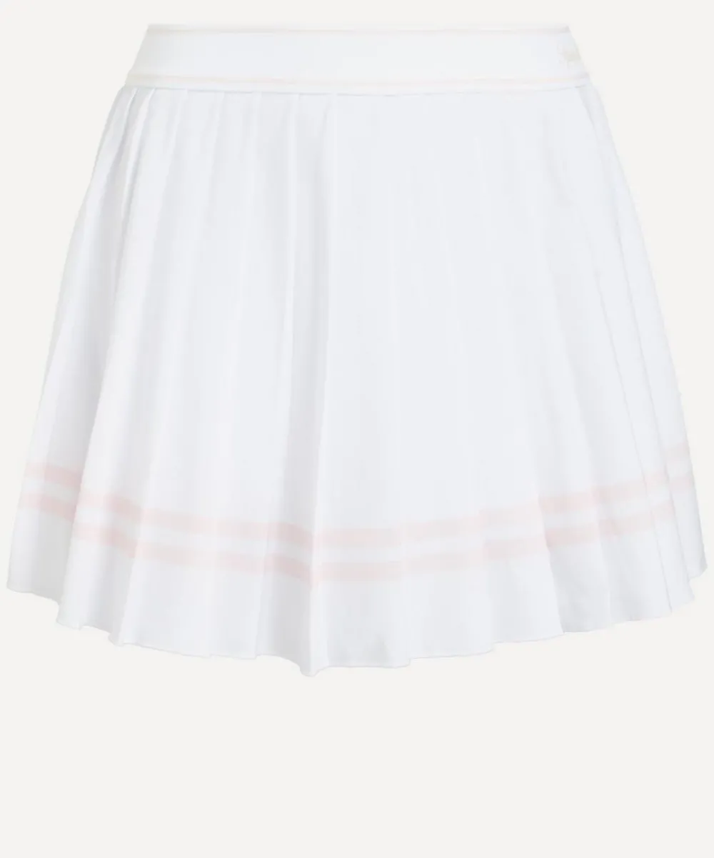 Sporty & Rich Skirts^Vendome Script Pleated Skirt