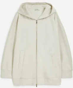 S Max Mara Coats & Jackets^Verbano Hooded Cotton Jersey Sweatshirt