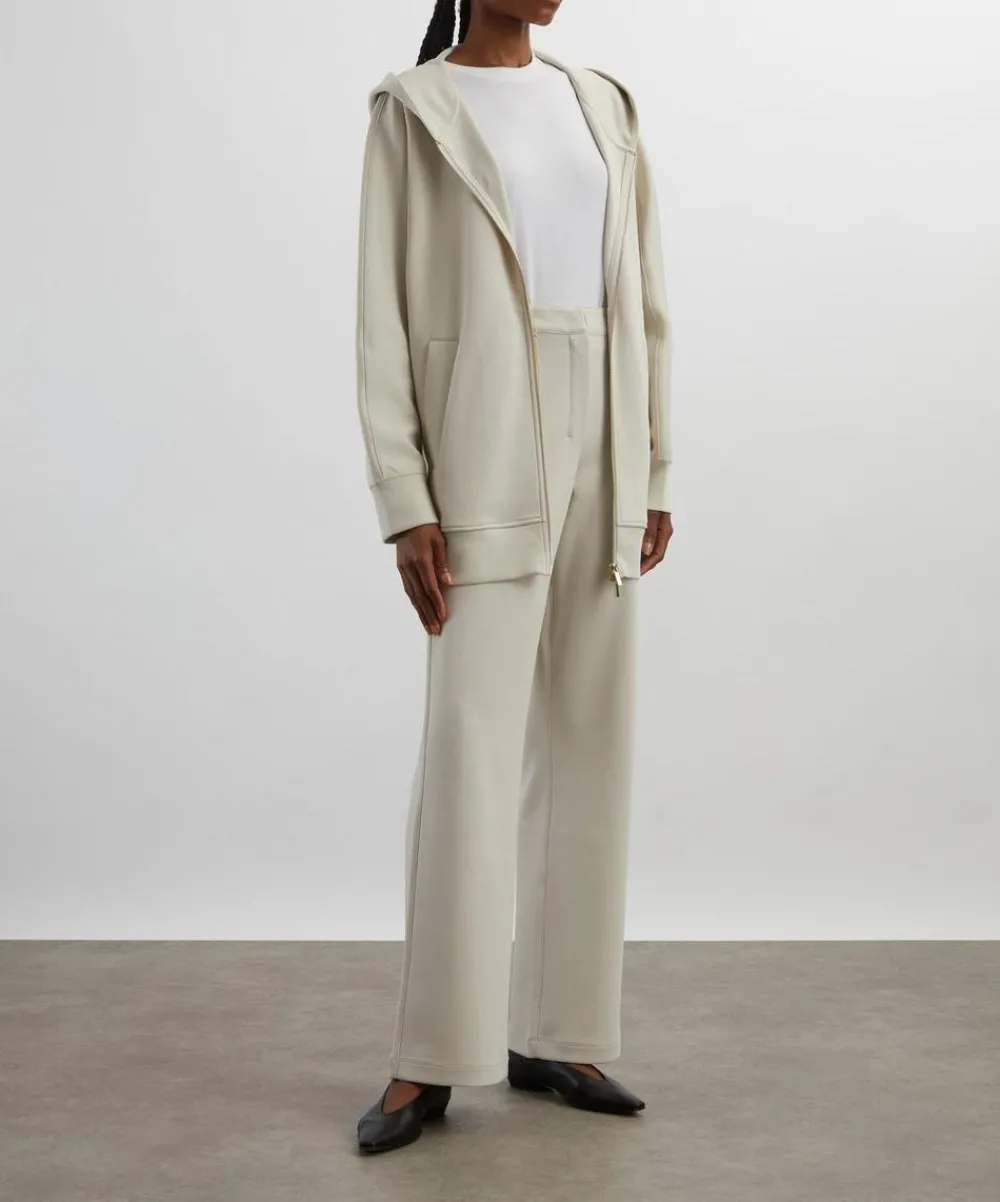S Max Mara Coats & Jackets^Verbano Hooded Cotton Jersey Sweatshirt