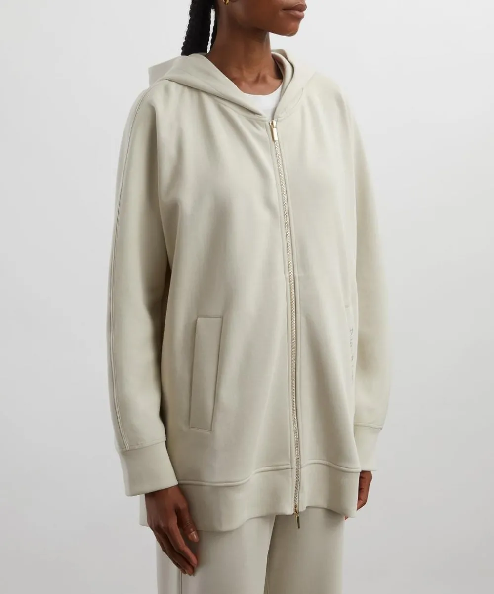S Max Mara Coats & Jackets^Verbano Hooded Cotton Jersey Sweatshirt