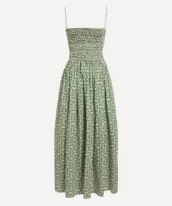 Matteau Dresses^Vetiver Shirred Bodice Dress