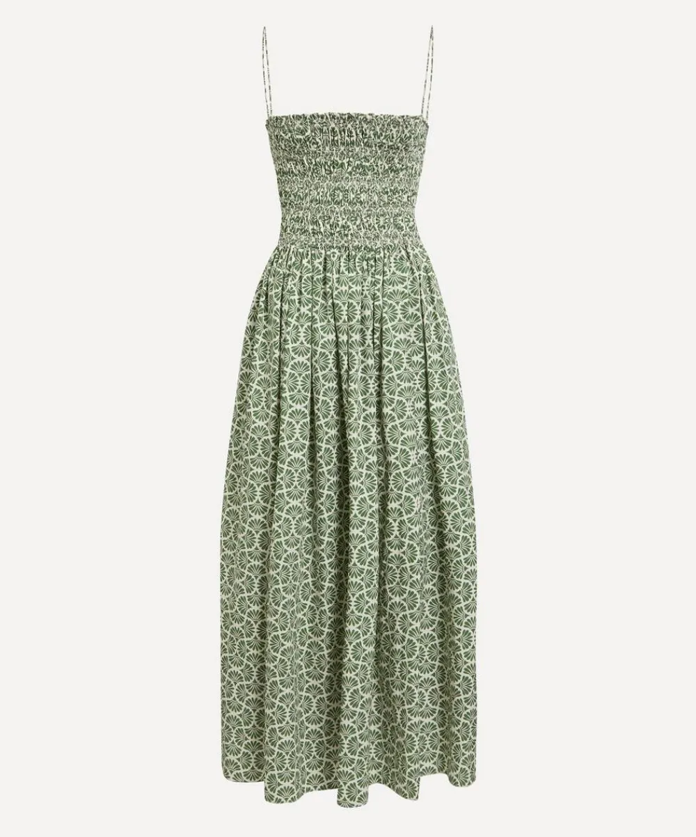 Matteau Dresses^Vetiver Shirred Bodice Dress